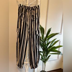 Striped joggers, from Dillards